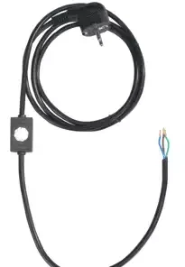 Grundfoss Aansluitsnoer Inclusief Stekker + Maximaal Beveiliging - Voor UPM3 Pomp Voor Robot - VTE Slim - Topflow Enz.