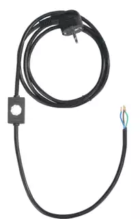 Grundfoss Aansluitsnoer Inclusief Stekker + Maximaal Beveiliging - Voor UPM3 Pomp Voor Robot - VTE Slim - Topflow Enz.