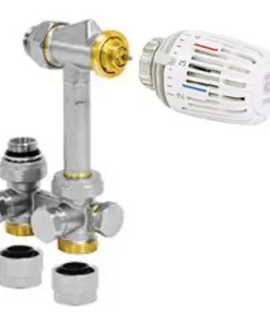 Jaga Hybrid Aansluitset 104 Voor Verwarmen En Koelen, Voor Leidingen Uit De Vloer