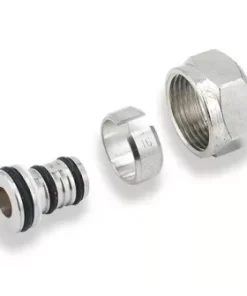 Comap Aansluit Koppeling 16 X 2 Mm - M22. Voor Aluminium En Kunststof Buis ( AKB / Alu-pex ) (set  2 Stuks)