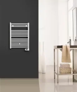 Solar Plus Elektrische Handdoekradiator 776 X 500 Mm (hxb) (400 Watt) Kleur Ral 9016