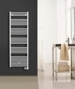 Solar Plus Elektrische Handdoekradiator 1750 X 600 Mm (hxb) 1000 Watt - Kleur Ral 9016