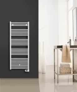 Solar Plus Elektrische Handdoekradiator 1500 X 500 Mm (hxb) 700 Watt - Kleur Ral 9016