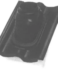 Ubbink Dakdoorvoerpan, Type Rbb Sneldek/weerter Git, 125mm, 25-45° Kunststof, 1-pan(nen), Verticale Doorvoer