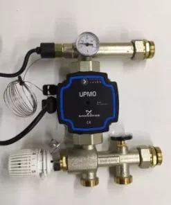 Top-Flow Pompgroep Grundfoss UPMO Energizuinige Pomp - T.b.v. Top-Flow Verdeler Vloerverwarming Verdeler