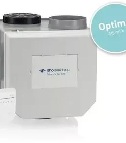 CVE-S HE OPTIMA CO2 SENSOR+RV - Itho Woonhuis Ventilatie Box Inclusief Afstand Bediening
