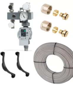 CV-Compleet Vloerverwarming Set Voor 0 - 12 M2 - 1 Groep - Compleet Geleverd