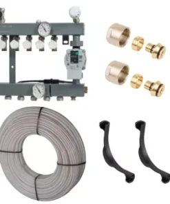 CV-Compleet Vloerverwarming Set Voor 23 - 35 M2 - 3 Groepen, Compleet Geleverd