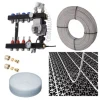 CV-Compleet Vloerverwarming Set Voor 82 - 94 M2 - VTE InLine Verdeler 8 Groepen - Compleet Geleverd Met Noppenplaat