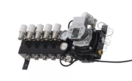 CV-Compleet Vloerverwarming Set 7 Groepen 70 - 82 M2 Als Hoofdverwarming Compleet Geleverd Met Draagmatten - Afbeelding 2