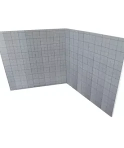 Top-Flow Vlakke Tackerplaat Akoestitack 25 Mm Met 2 Mm Toplaag - Zak á 10 M2