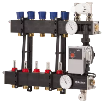 Therminon LTV Compososiet 13 Groepen Vloerverwarming Verdeler