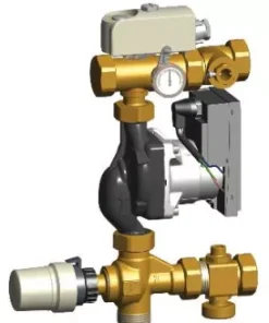 Thermrad Pompgroep Wilo - T.b.v. Messing Vloerverwarming Verdeler