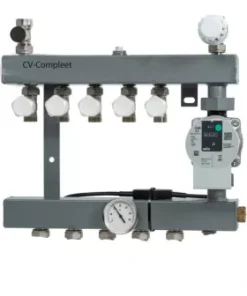 CV-Compleet 8 Groepen Vloerverwarming Verdeler