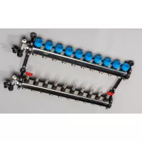 TOP-Flow RVS Verdeler 10 Groepen Zonderpomp