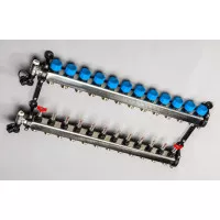 TOP-Flow RVS Verdeler 12 Groepen Zonderpomp