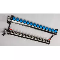 TOP-Flow RVS Verdeler 14 Groepen Zonderpomp