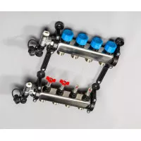 TOP-Flow RVS Verdeler 4 Groepen Zonderpomp