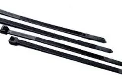 Montagebandjes Zwart, Lengte 160 X 4,6 Mm, Zakje á 100 Stuks