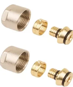 CV-Compleet Universeel Knelset 3/4" X 16 X 2 Mm Voor Vloerverwarming Set á 2 Stuks