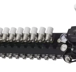 Verwarming Techniek Ede VTE Slim 11 Groepen Vloerverwarming Verdeler Voor Stadsverwarming Met Grundfoss UPM3 A-label Pomp