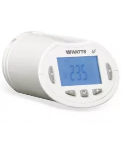 Watts Vision Programmeerbare Thermostaatknop BT-THR02 RF Inclusief Adapter M30x1,5 En M28x1,5 Per Stuk (900006681)