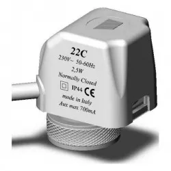 Watts Vision Watts Elektro Thermische Stelmotor,230 Volt NC4 Met Eindcontact, Geschikt Voor M30x1,5 (800000186) - Afbeelding 2