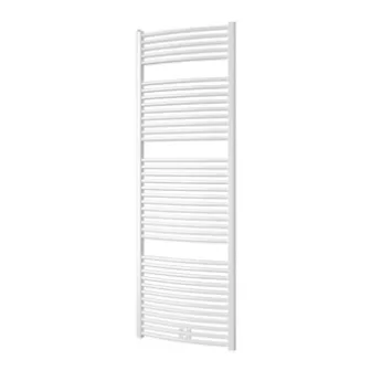 Plieger Palmyra Design Handdoek Radiator 1775 X 600 Kleur Zwart (1046 Watt) - Afbeelding 3