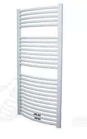 Plieger Palmyra Design Handdoek Radiator 1175 X 600 Kleur Wit (681 Watt) Gebogen