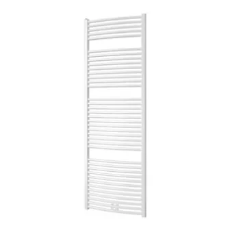 Plieger Palmyra Design Handdoek Radiator 1775 X 600 Kleur Wit (1046 Watt) Gebogen - Afbeelding 3