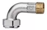 Uponor Heimeier Bocht Voor Radiatorkraan 1/2"