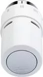 Danfoss Disign Thermostaatknop RAX Chroom Wit Clic 22 Verbinding(013G6176)