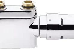 Danfoss VHX-D Duo Design Onderblok +thermostaatknop Recht 1/2" (013G4276)