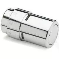 Vasco Thermostaatknop Chroom (Flatline) M30 X 1,5 Met Vloeistof Voeler