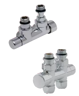 Comap S2 Thermostaatknop R100000 M30 X 1,5 - Kleur Wit/chroom - Met Vloeistof Voeler - Afbeelding 2