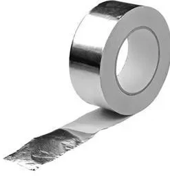 Rol Aluminium Tape 75 Mm - Rol 50 Meter