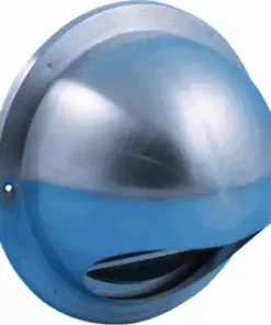 Nedco Gevelrooster Bol - 150 Mm RVS