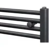 Vasco BATHLINE BB Handdoekradiator 500 X 1714 (bxh) (823 Watt 75/65) Kleur 0301 Anthracite January