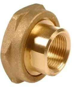 Pomp Koppeling Messing Soldeer 5/4" X 22 Mm - Set  2 Stuks