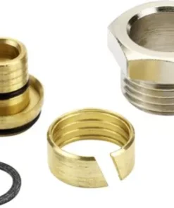 Danfoss Design Klemset 1/2" X 16 Mm Voor Aluminium Kunststofbuis - Voor Radiatorkranen En Voetventielen