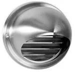 Velu Gevelrooster Bol VBRB 100 Mm RVS