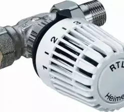 Uponor Heimeier RTL Ventiel, 1/2" Recht - 917402800 RTL KR 1/2R